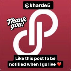 Like to be notified when I go live!